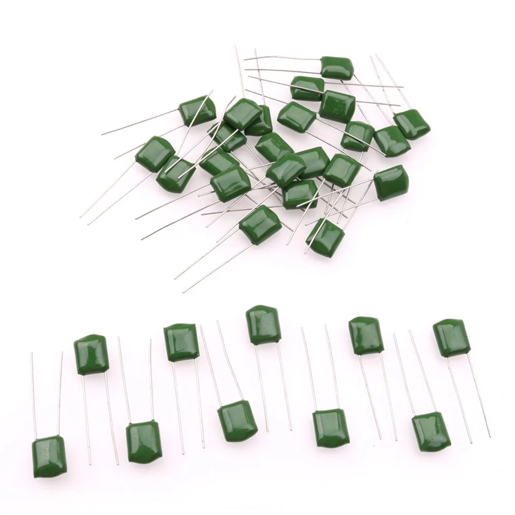 20 PCS 0047UF 100V Capacitor Capacitance Guitar Tone Capacitors Green Electric