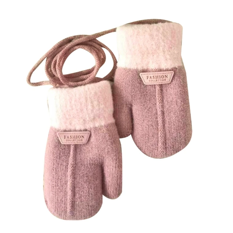 เด็ก Mittens ถุงมือฤดูหนาวเด็กผู้หญิง Unisex ถุงมืออบอุ่น Universal Mittens