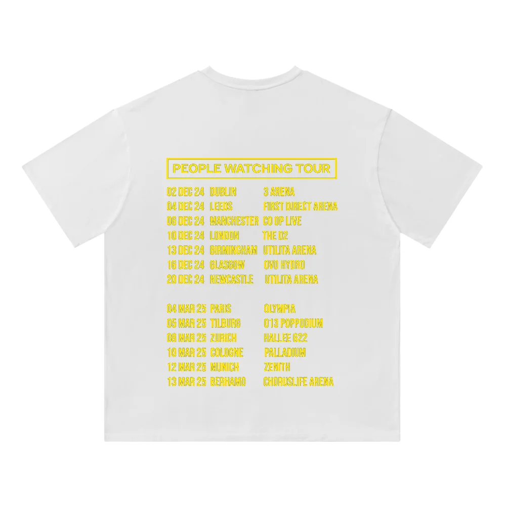 

Sam Fender Merch Cotton T-Shirt Crewneck T shirt Round Neck Short Sleeved Man/Woman Streetwear
