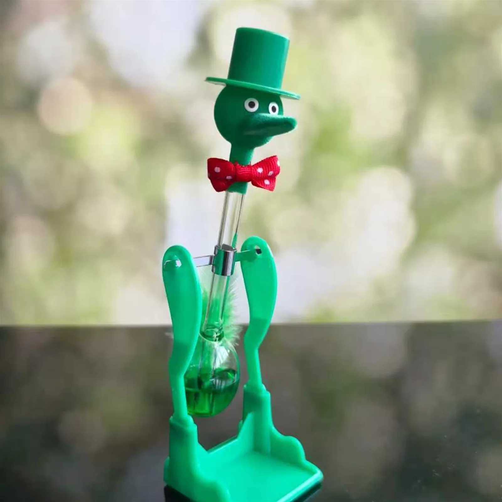 1PC Physical Science Drinking Bird Perpetual Motion Bobbing Drink Birds Fun Educational Science Experiment Toys Desktop Ornament