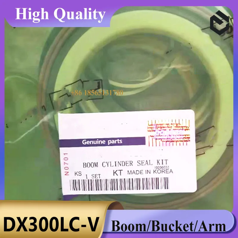 

DH330LC-V DX340LC Boom/Bucket/ Arm Seal Kit Cylinder Seal Kit for Doosan Excavator Parts