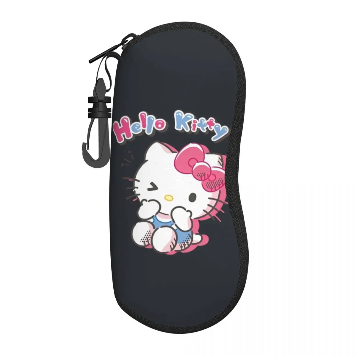 

Японский чехол для очков «Hello Kitty», чехол для солнцезащитных очков с милым мультяшным котом и принтом, чехол для мужчин и женщин, защита для очков, хранение очков