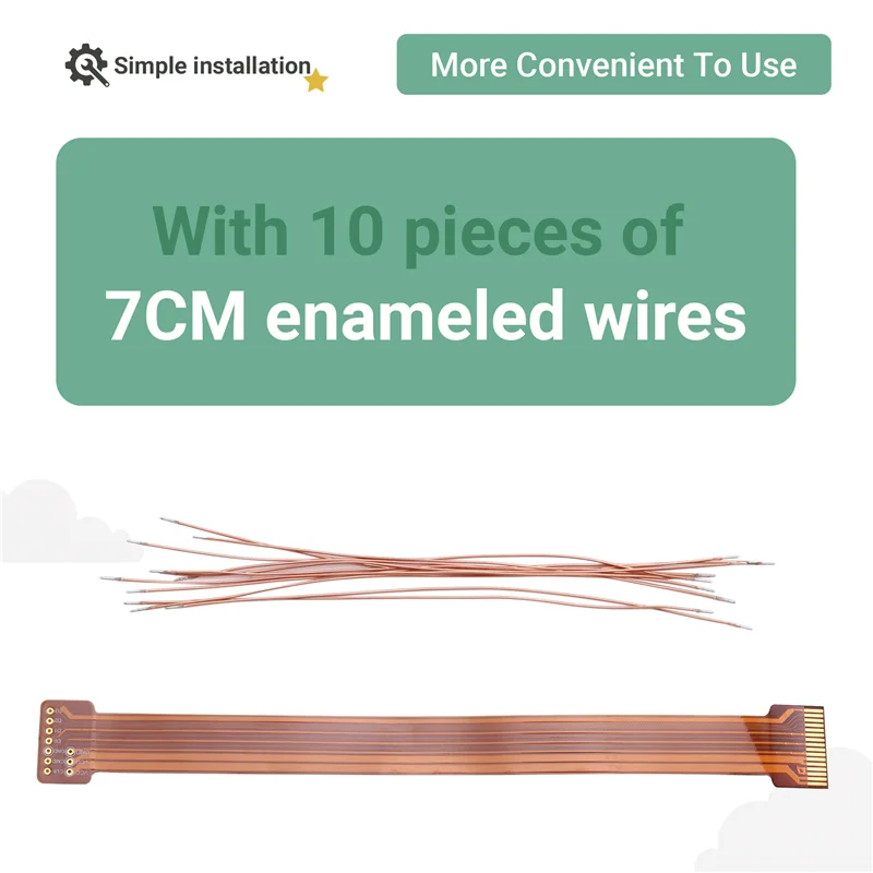 For Xgecu T76 Programmer T76 EMMC ISP Connection Cable For EMMC In-Circuit Programming Only Can Work On T76 Programmer