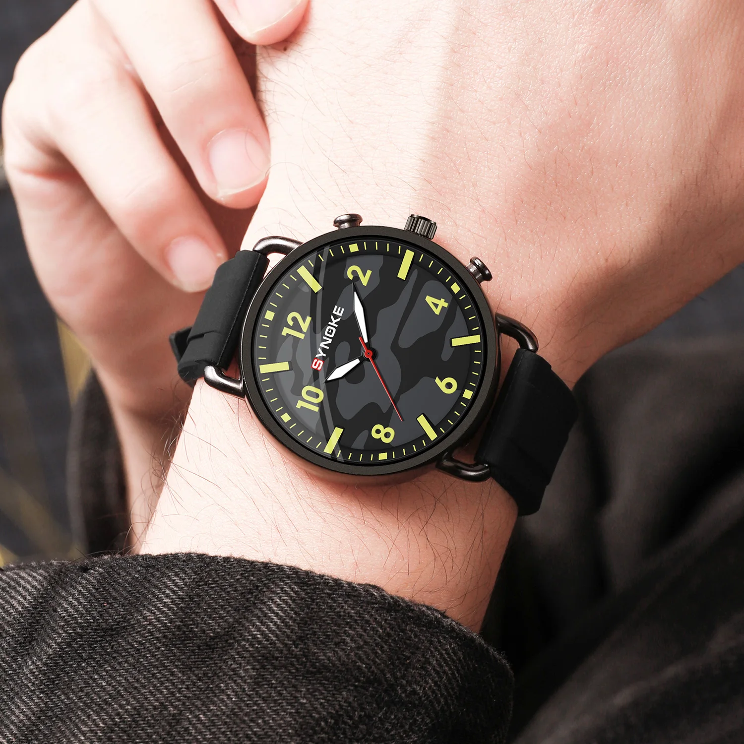 남성용 시계 쿼츠 무브먼트