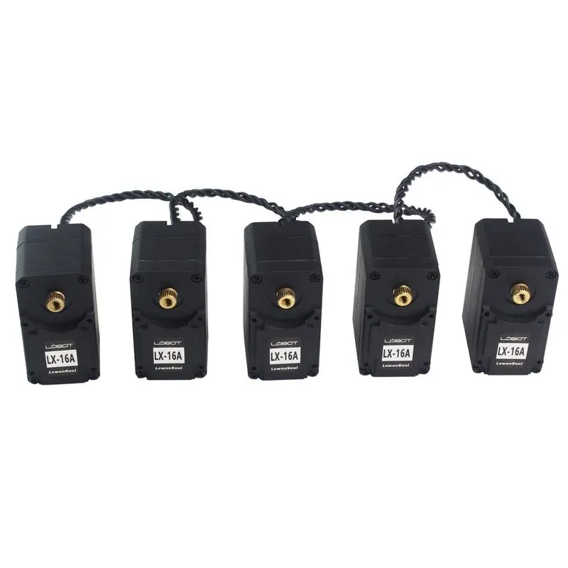 LOBOT Serial Bus Micro Servo 17kg High Torque with Debug Board Remote Control Helicopter RC Parts Robot Toy for Children