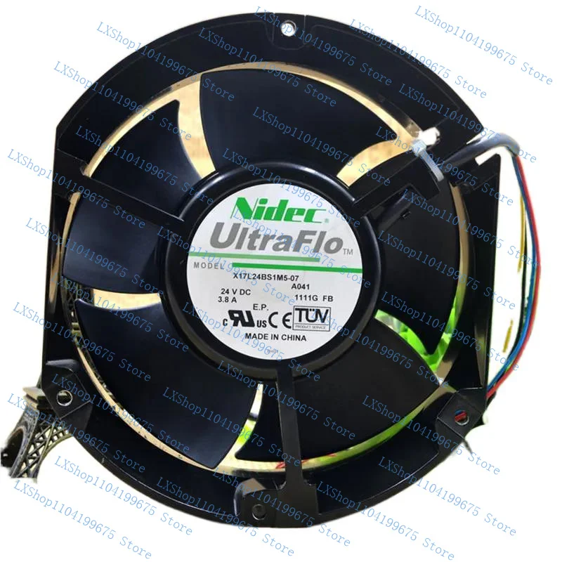 

For Nidec X17L24BS1M5-07A041 DC 24V 3.8A 17cm 17250 172x150x50mm Axial Double Ball Bearing Cooling Fan
