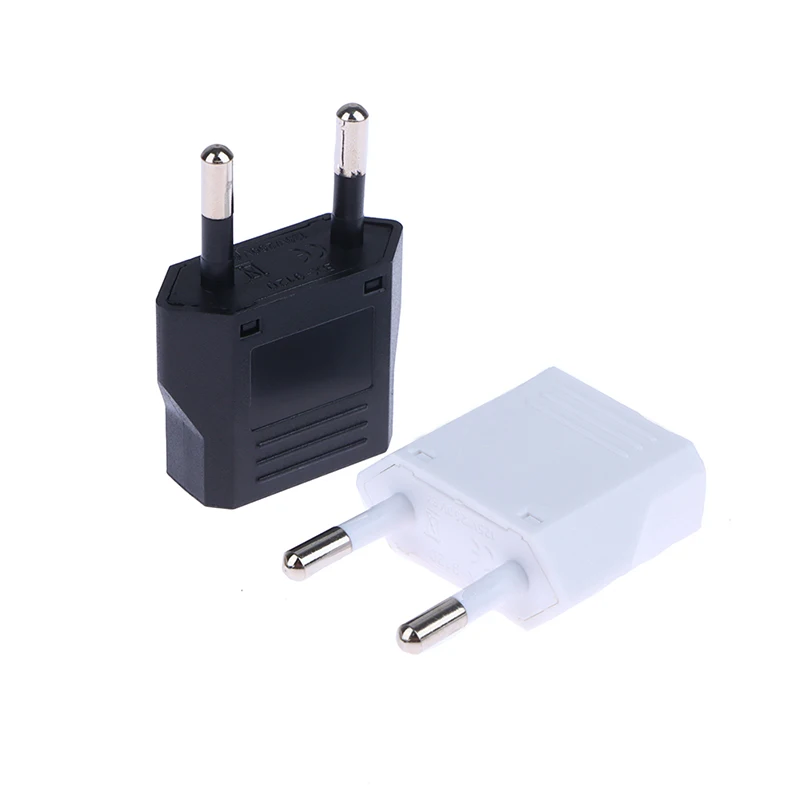 1Pc EU Euro KR Plug Adapter Converter US to EU Plug Adapter Travel KR Adapter Electric EU Plug Converter Power Socket