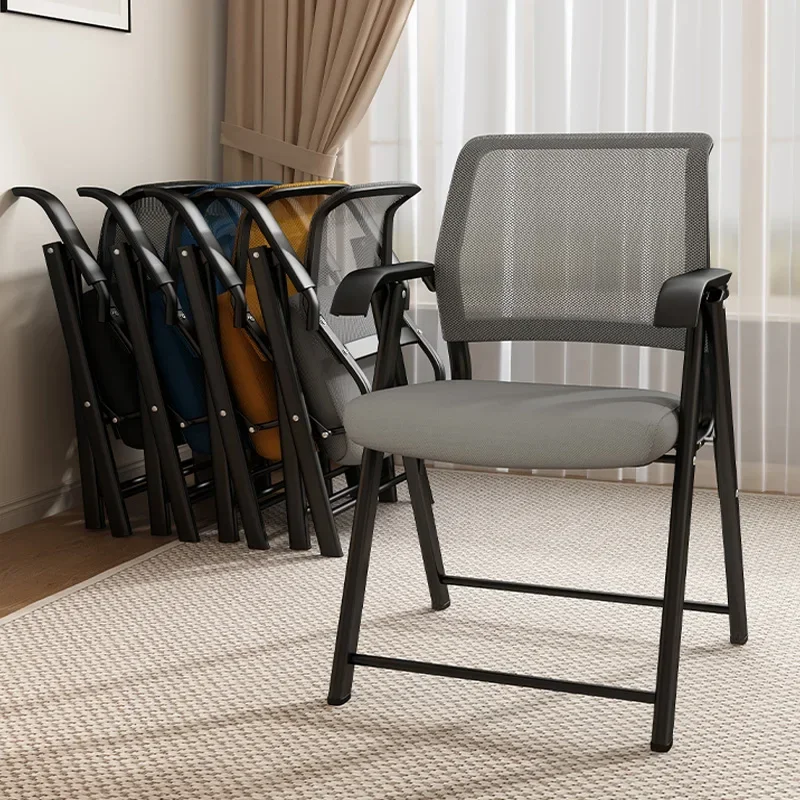 Folding Chair Home Computer Chair Leisure Backrest Chair Office Chair Sedentary Comfortable Student  Chair