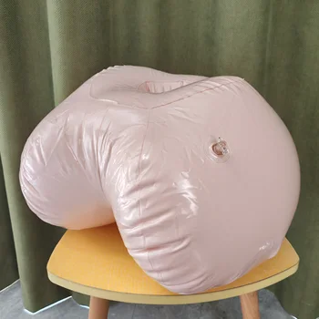 DS8310 cuscino gonfiabile da viaggio multifunzionale per la vita del corpo cuscino per lo yoga postura da viaggio cuscino d'aria a forma di uovo