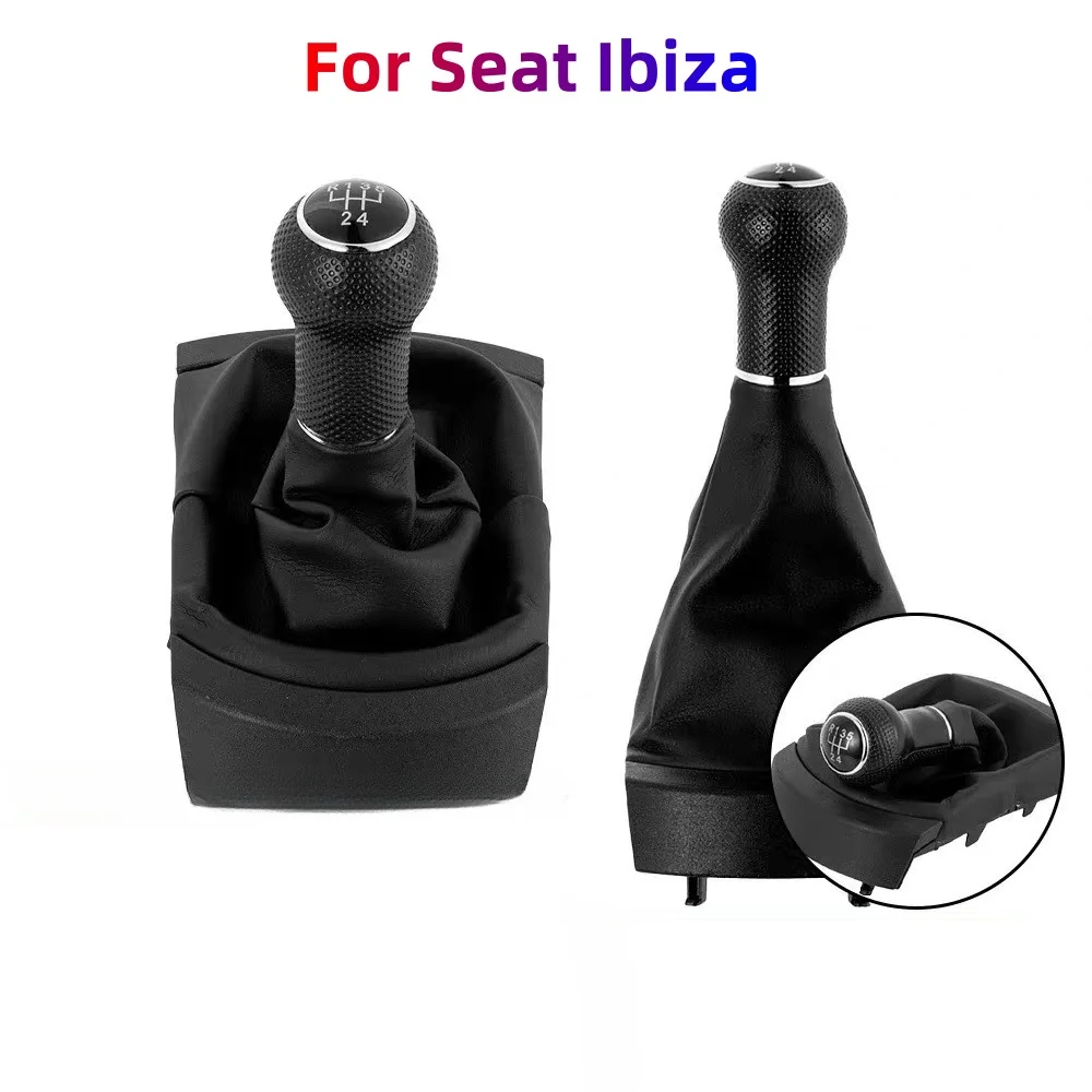 

5 6-скоростной пылезащитный чехол для гандбола, черный чехол для Seat Ibiza 2002 2003 2004 2005 2006 2007 2008, аксессуар для ремонта автомобиля