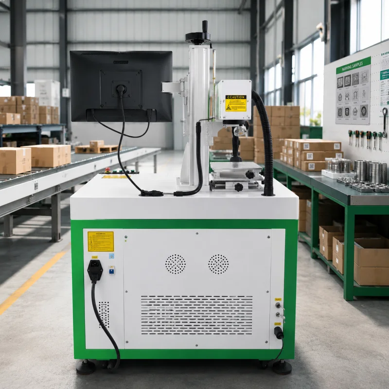 Industrial Laser Manufacturers - Integrated Fiber Laser Marking Machine For