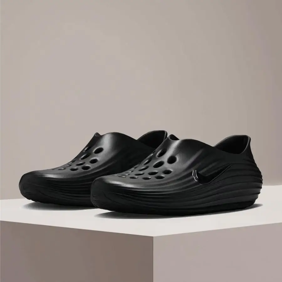 Nike REACTX REJUVEN8 Unisex Mesh Slip-On SandalsNon-slip, Durable, Comfortable, Breathable, Stylish, and Versatile HV5060-001