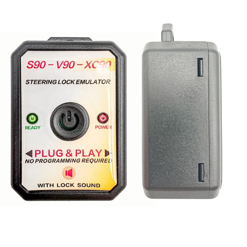 لمحاكي قفل التوجيه فولفو S90 V90 XC90 مع قفل الصوت، لا يتطلب برمجة التوصيل والتشغيل محاكي التوجيه