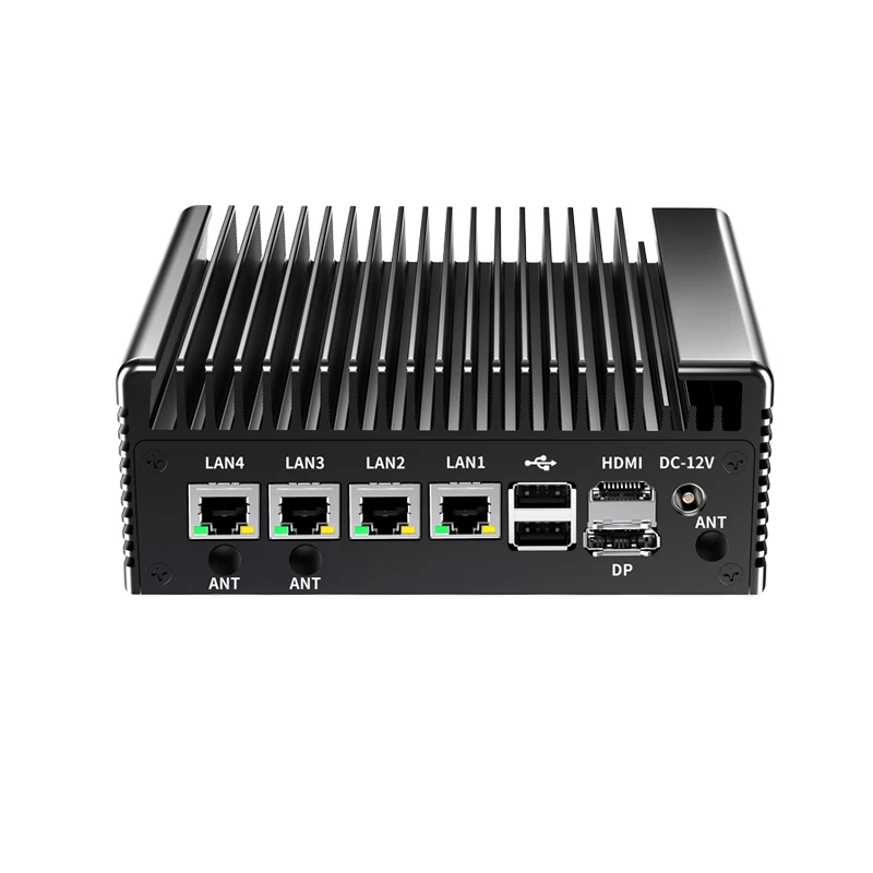 最新インテル N150 N100 ファイアウォール ソフト ルーター N6000 J6412 ミニ Pokect コンピューター 4x2.5G i226 LAN ファンレス ミニ PC pfSense PVE ESXi