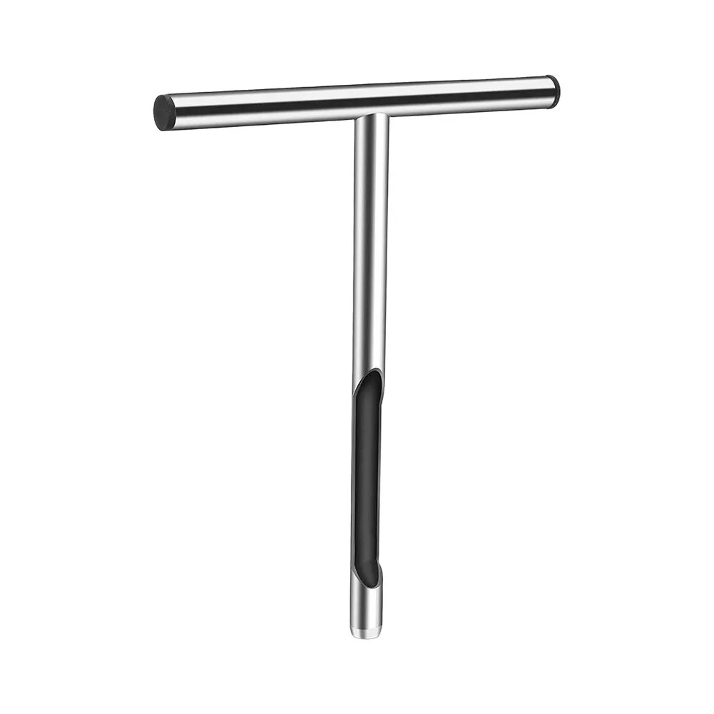 Stainless Steel Soil Sampler 12/21 Inch T Handle Core Probe Rod For Garden Lawn Farm Agriculture Testing Tool Equipment