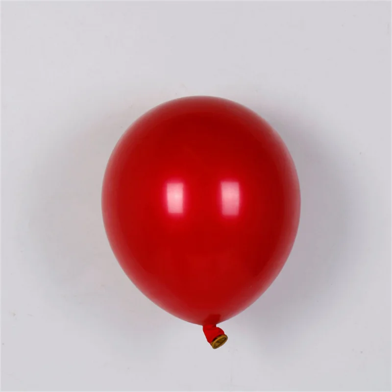 5Pcs 5/10/12Inch Thick Cherry Red Balloon Valentine\'s Day Wedding Room Balloon Decoration Double Layer Pomegranate Red Balloon