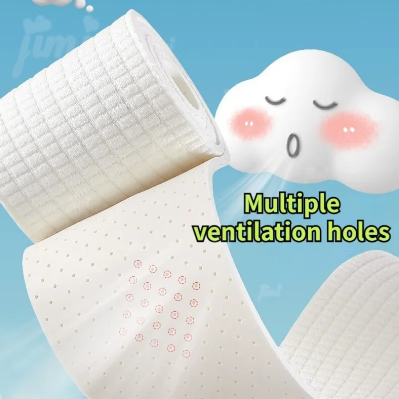 Picture 4: 1 Roll Adults Kids Shock-absorbing Sport Insole Diy Latex Self-cut Insoles Soft Comfortable Sport Shock Absorption Shoe Inserts
