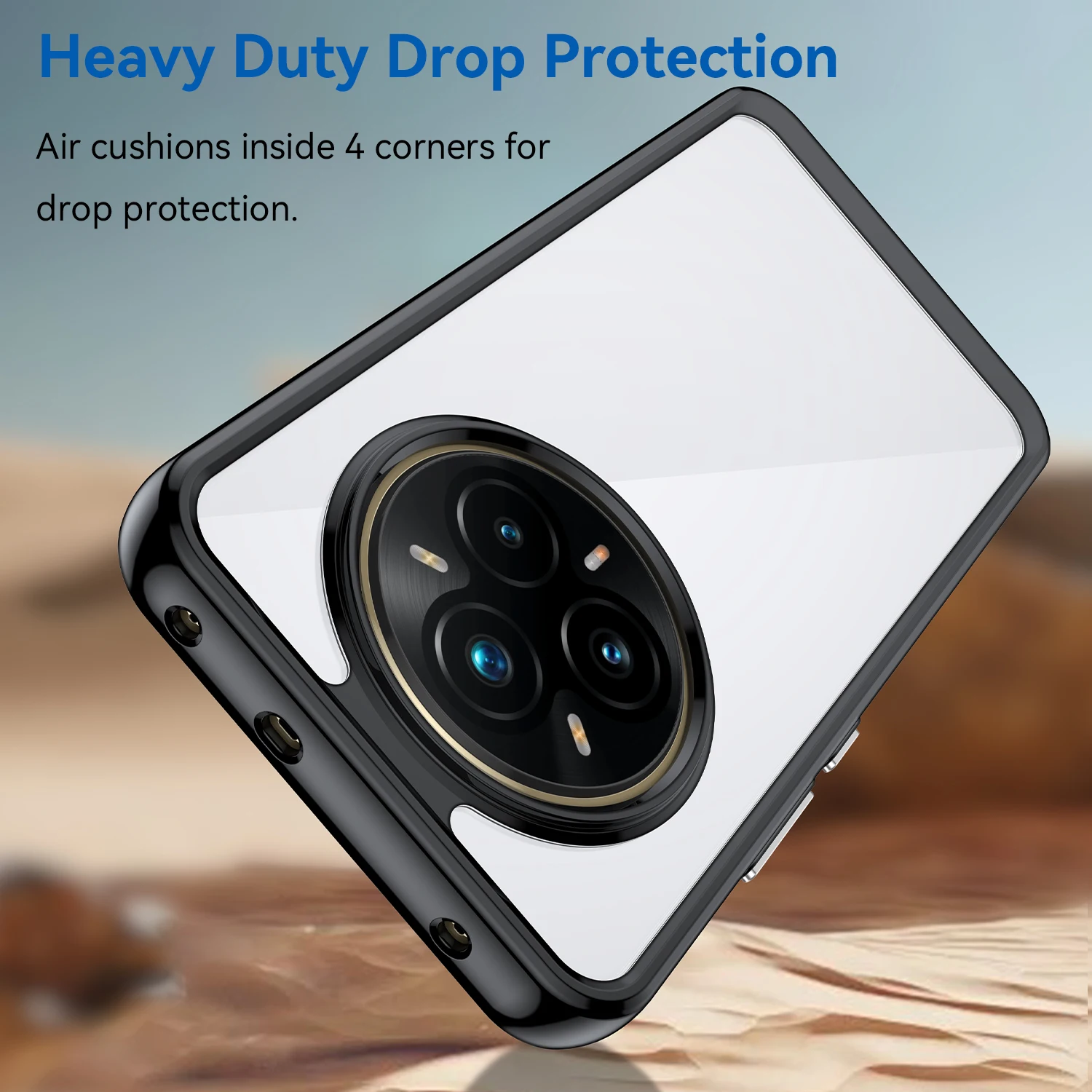 Funda transparente colorida de TPU para Realme 14 Pro + 5G 14 Pro Plus, funda protectora transparente, Coque Capa - imagen 5