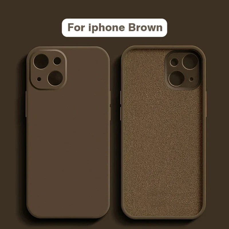 Original Official Silicone Case For iPhone15 14 11 12 13 Pro X XR XS Case For iPhone 12 Pro Max 7 8 Plus SE 2020 Cover cases