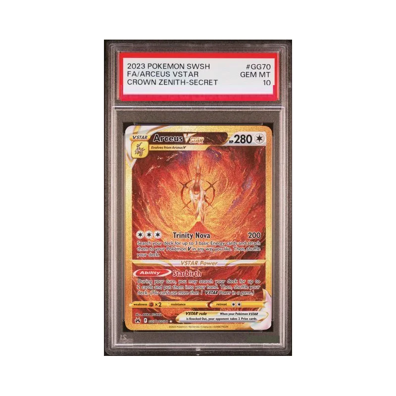 Dit Pkm Ptcg تاج بطاقة نادرة 2023 السيف والدرع تاج جيراتينا Vstar Galarian Moltres صاروخ Nidoking جمع أرواق لعب #6