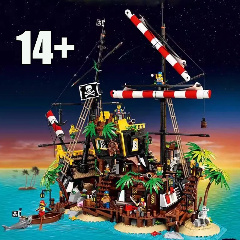 

2545 PCS Pirates of Barracuda Bay Building Blocks Bricks Compatible 21322 Kid Birthday Christmas Gifts IN STOCK