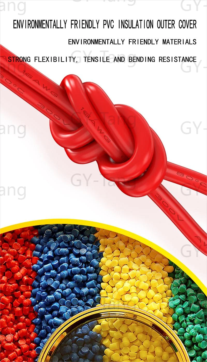 16-30AWG 5 Colors DIY Wire Silicone Tinned Copper Electronic Wire, 5-20 Meters per Axis, Stranded Wire Cable