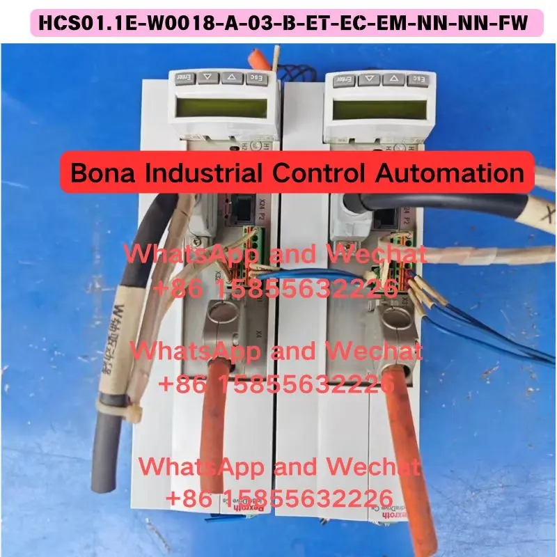 

Used HCS01.1E-W0018-A-03-B-ET-EC-EM-NN-NN-FW Driver Functional test OK Quick delivery