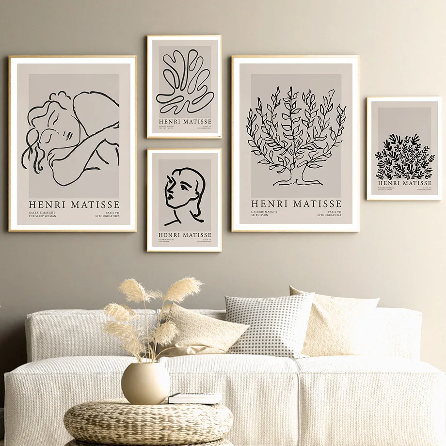 Abstract Matisse Po…