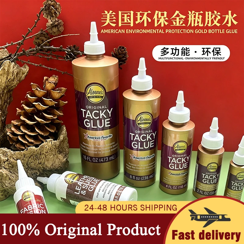

Aleene's Tacky Glue Stick Eco-Friendly Multifunctional Non-Toxic Adhesive for DIY Jewelry Fabric Leather Wood Wigs Import from A