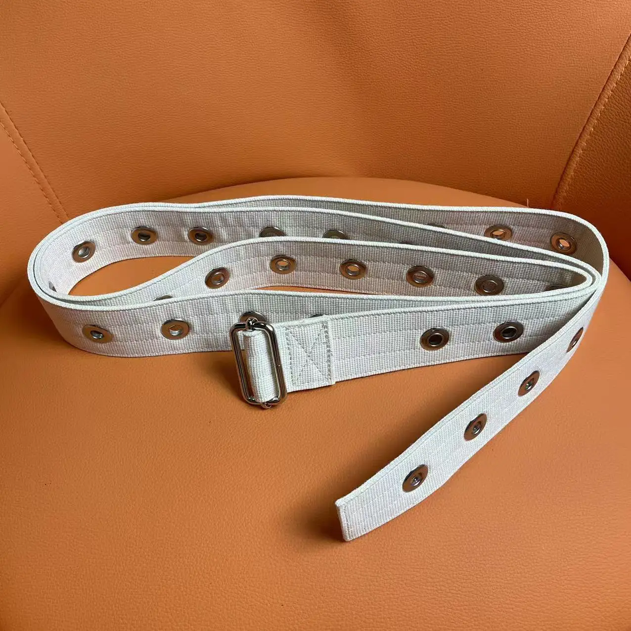 

Restraint Strap with Buckle and Eyelet Extension Belt Body Bondage Tying Band for Self Bondage
