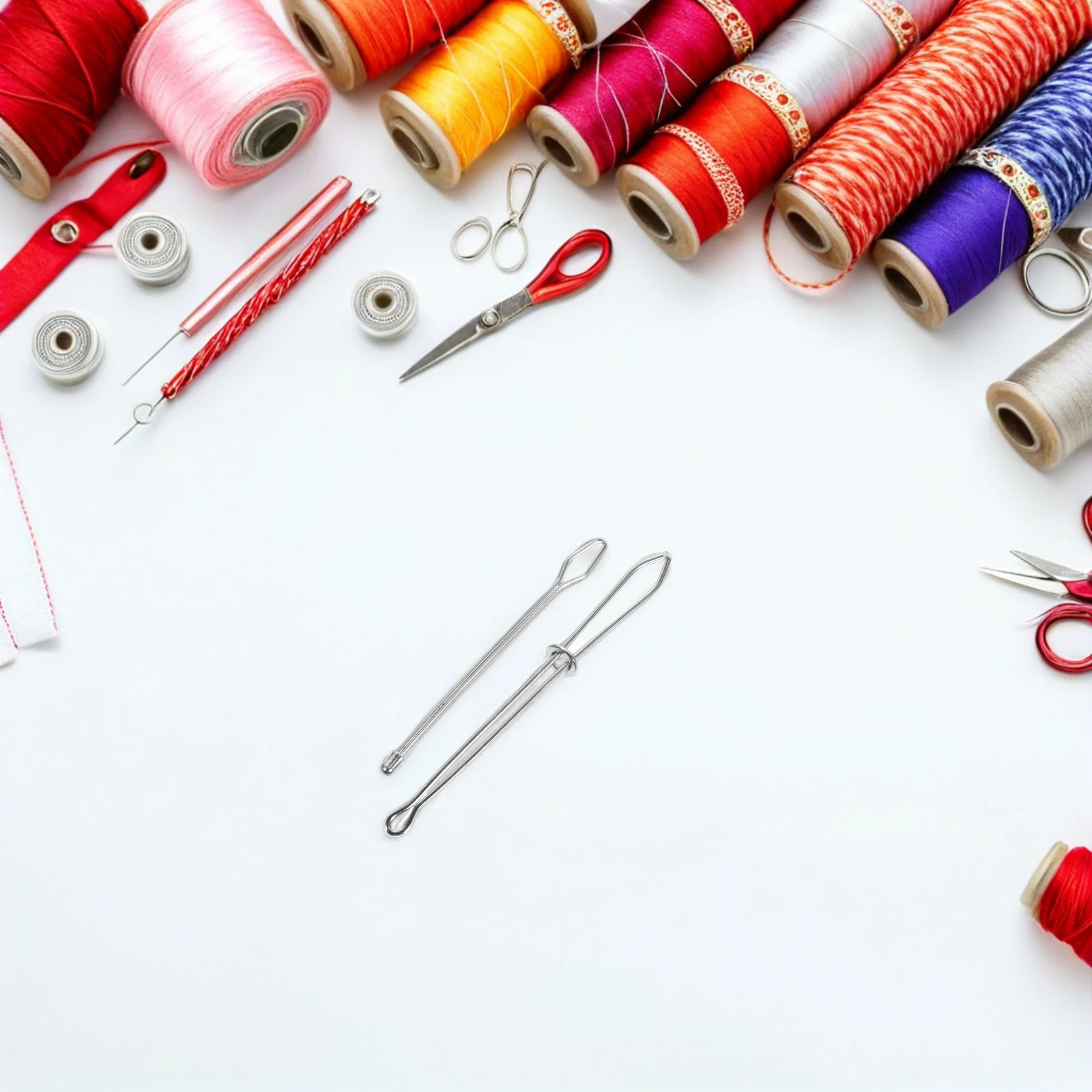 

20Pcs Drawstring Threading Tool Metal Sewing Threaders for Hoodie String Replacement Sweatpants Drawstring Repair Kit Rope