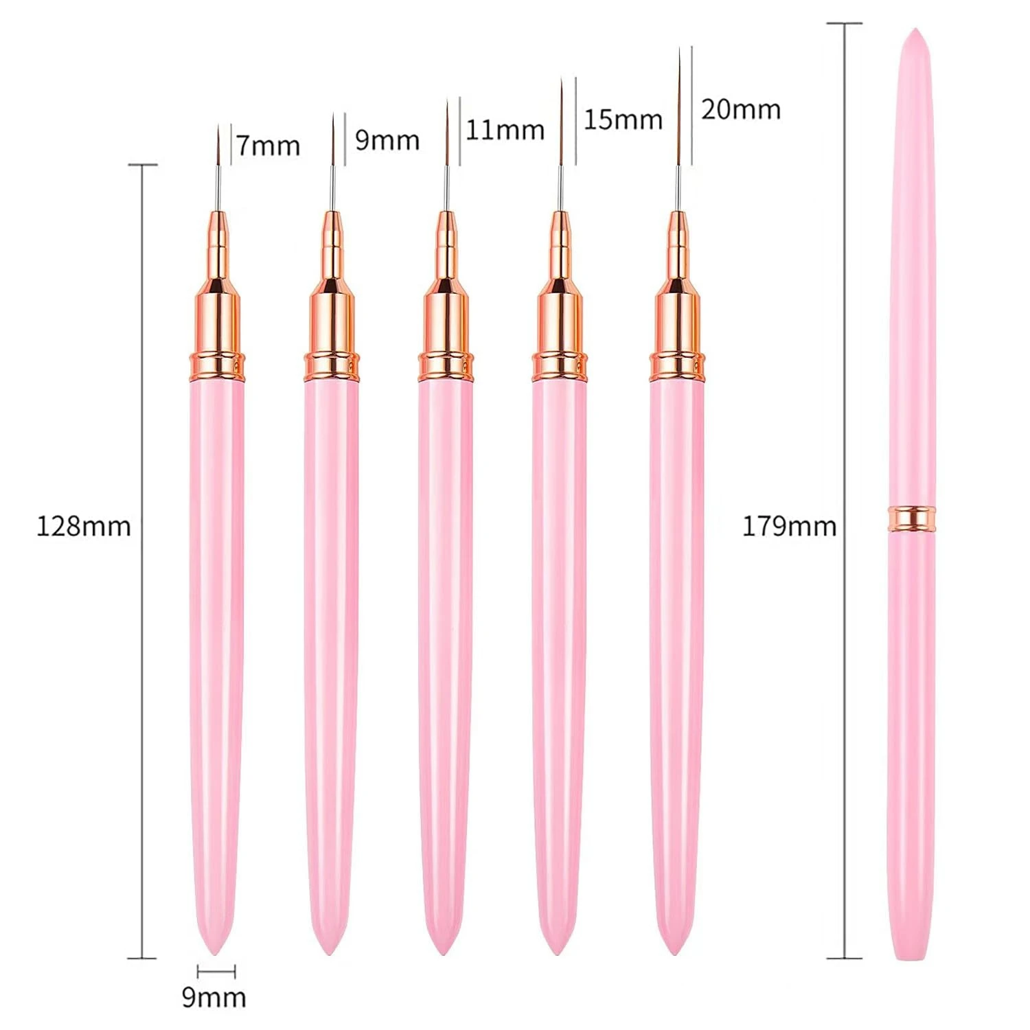 

Professional High-Quality Ultimate Ombre Nail Brush Set for Stunning Gradient Effects - Complete Premium Gradient Ombre Brush Se