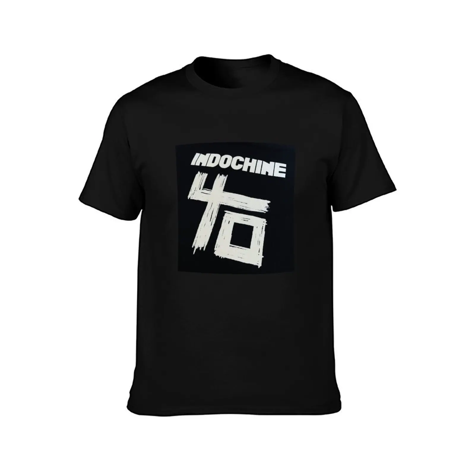 Best of Indochine band logo exselna Genres: Rock, ?new wave T-Shirt Minimalist Graphic Tee Shirt T-Shirt