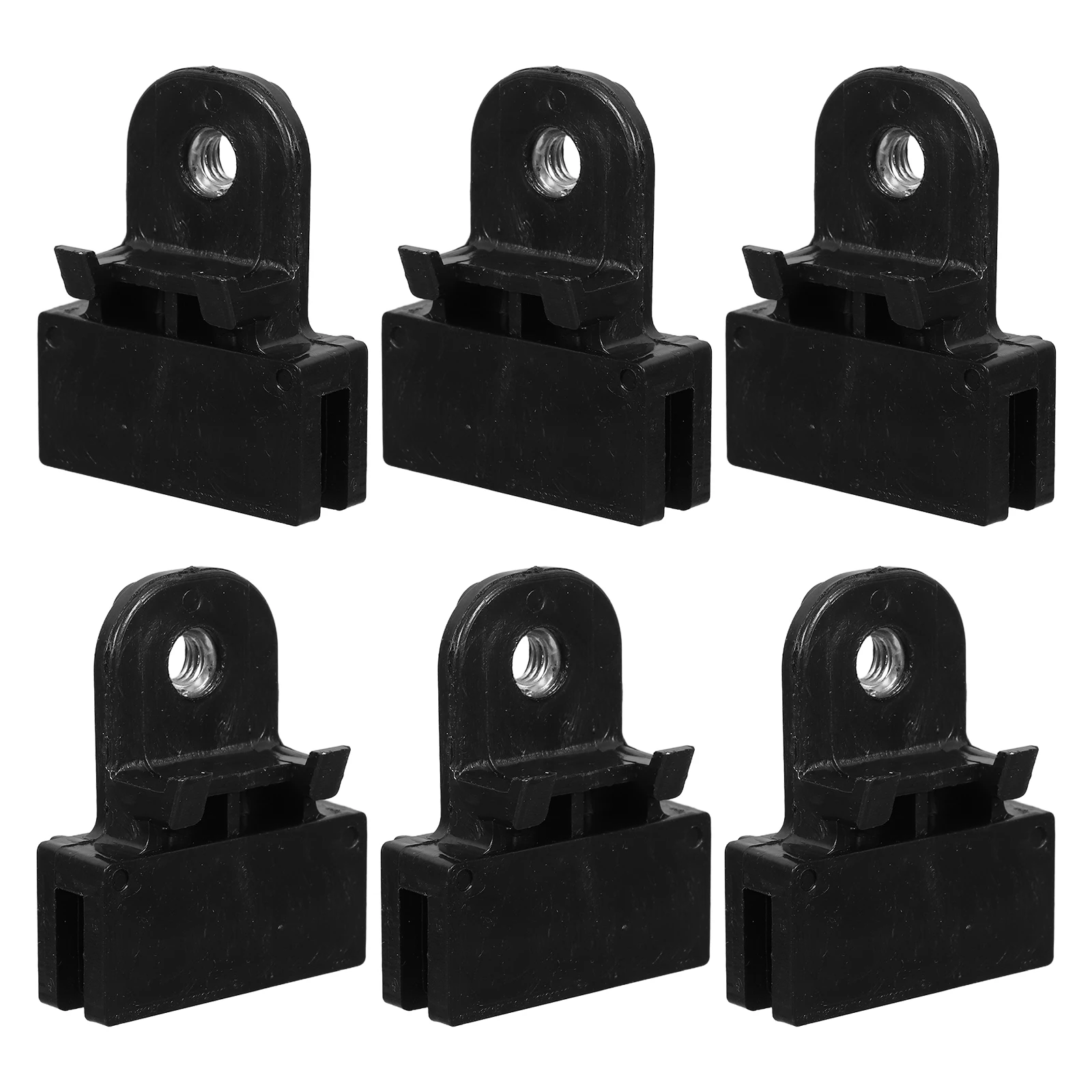 

6pcs Car Glass Clips Durable Material Easy Installation Stable Support Compatibility Window Smooth Lifting Channel Clamp Frame
