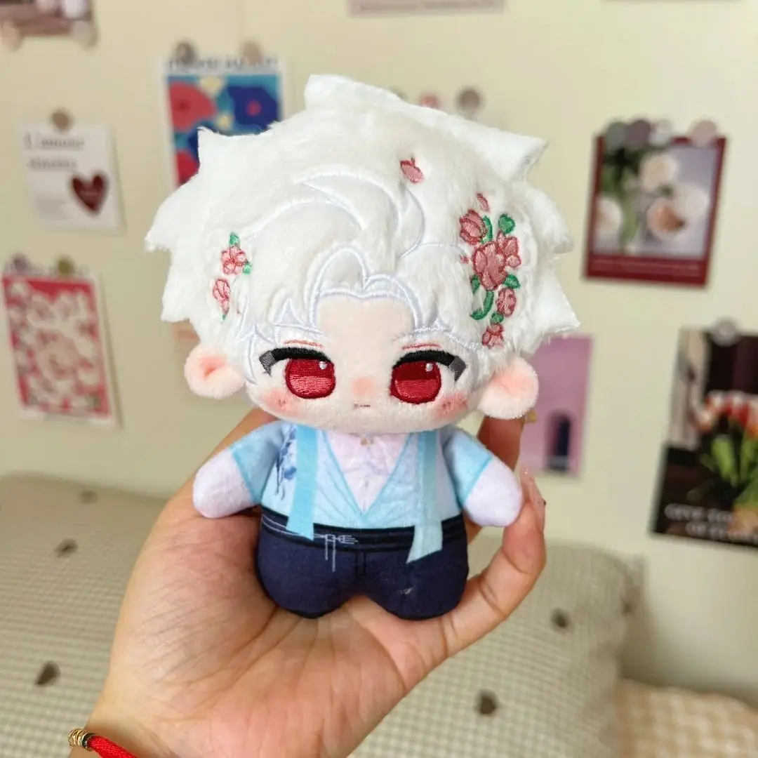 10 سنتيمتر أنيمي الحب و Deepspace سيلوس Xavier تأثيري لطيف أفخم ظهره بلوشيز المفاتيح قلادة حلية هدايا عيد الميلاد