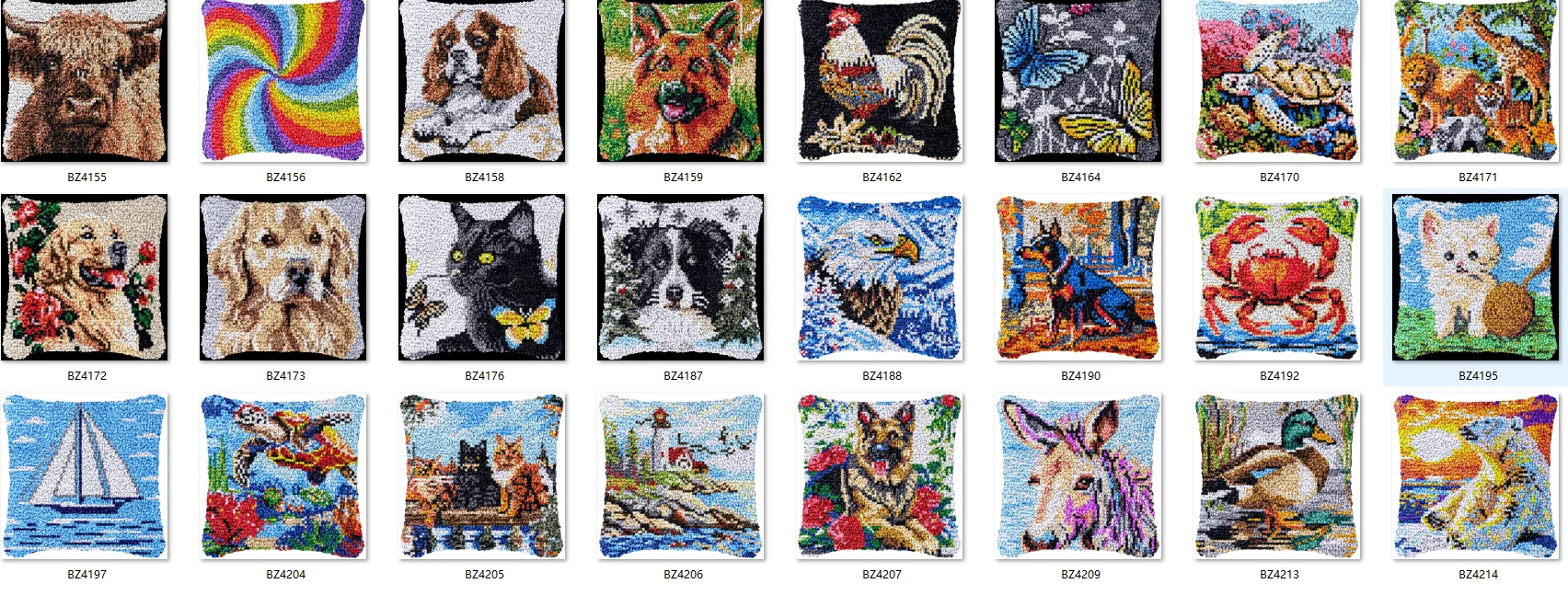 

комплект крючков с застежкой, ковер, печать на холсте, ручная идея, Килим «сделай сам», вышивка, аксессуары ручной работы, красный мак