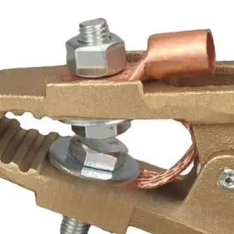 800A A-Shape Grounding Clamp with Brass Construction for Consistent Electrical Conductivity in Demanding Welding Scenarios