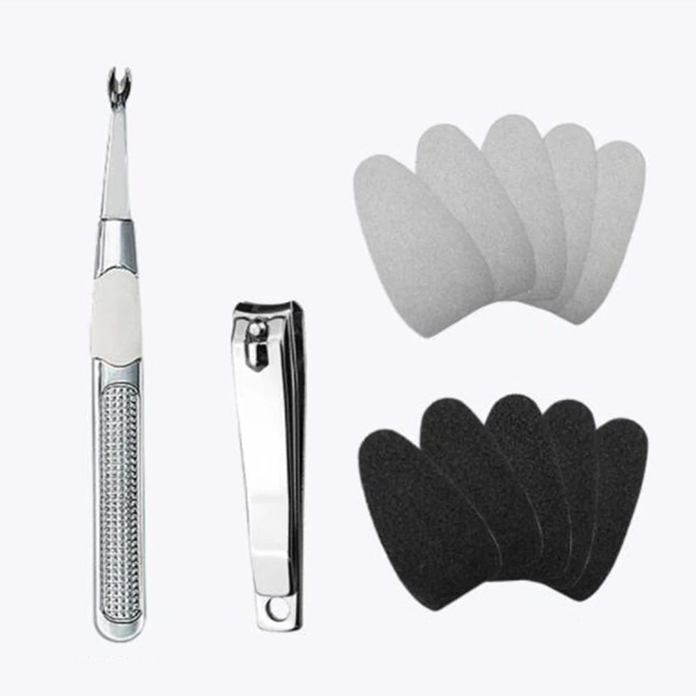 

1 Set Professional Pedicure Kit Foot Rasp Callus Dead Skin Remover Tool Set 8 In 1 Foot File Grooming Tools Durable Nail
