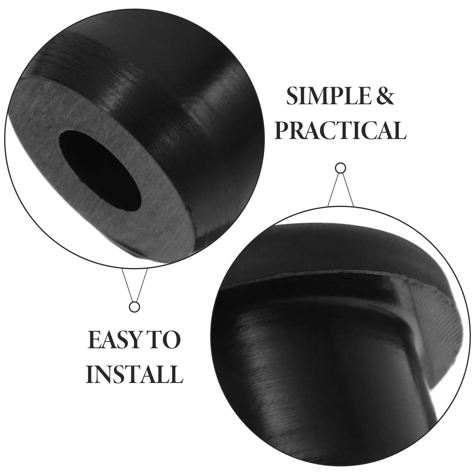 15Pcs Silicone Hole Plugs Grommets Kit Flexible Wiring Grommet Assortment Electrical Wire Gasket Waterproof Seal for Plumbing view 2