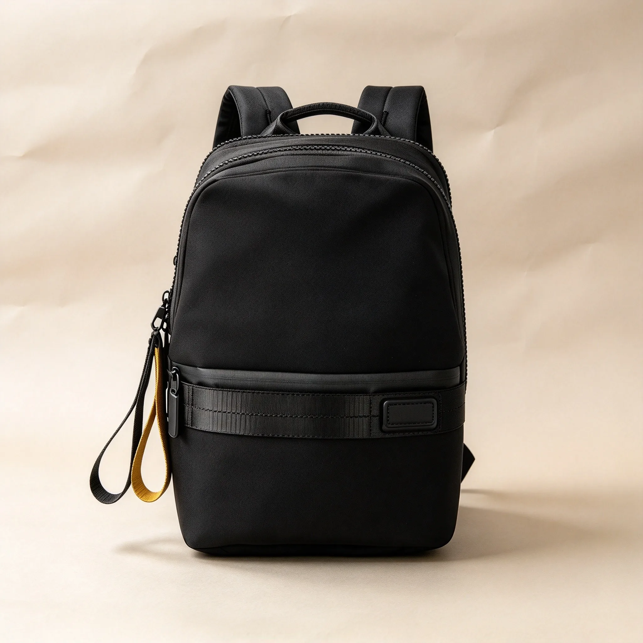 Men's New High Quality Ballistic Nylon Rucksack, Large Capacity Trendy Backpack for Business Travel Hiking