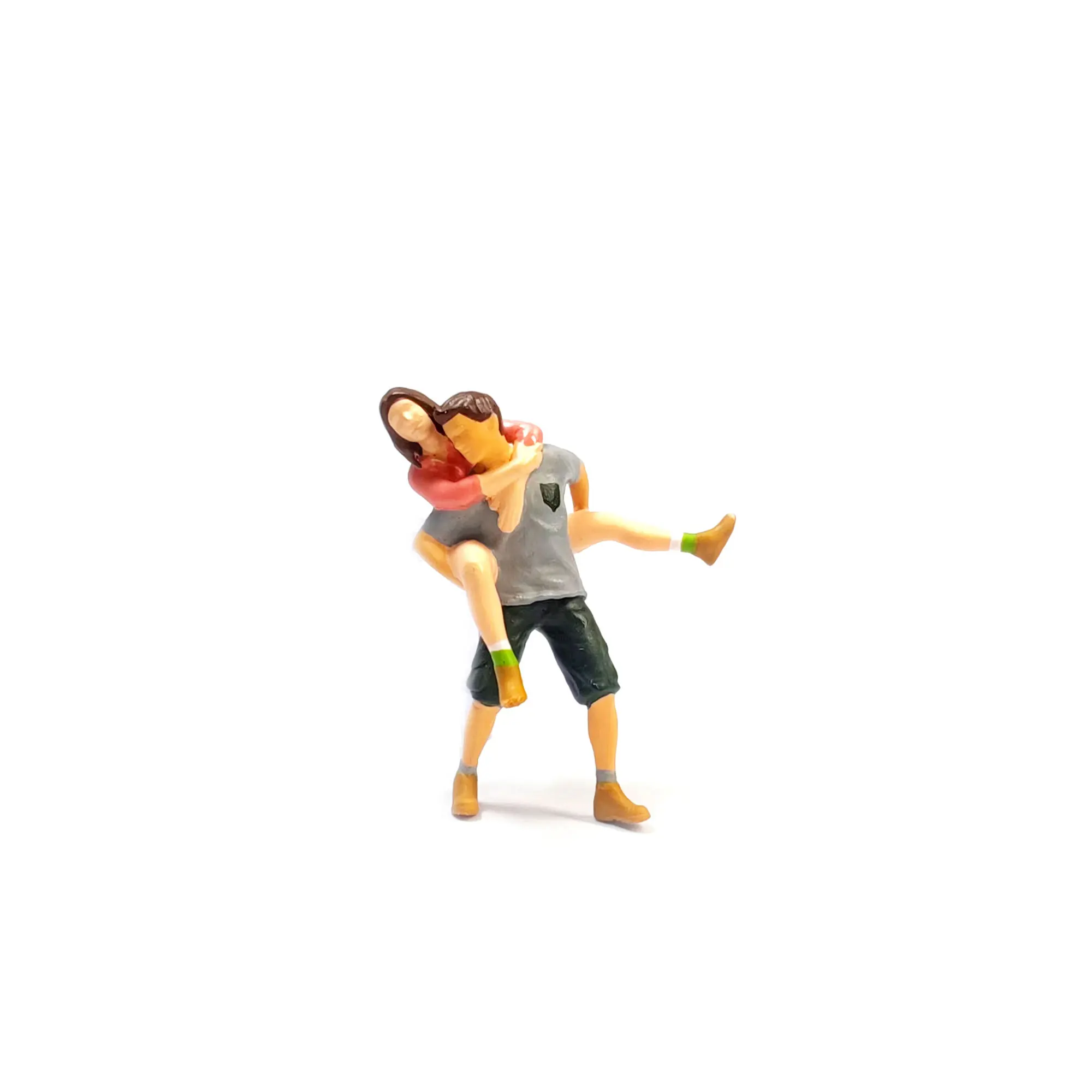RACE MEDAL for Couples holding Hands Miniatures 1/64 Model Boyfriend/Girlfriend Photo Photography Macro Figure action figure