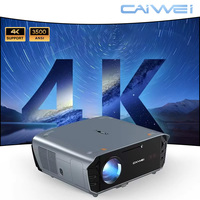 CAIWEI S7+ 1080P Full HD 4K Support Projector Auto Focus Google TV Home Cinema Video Theater Smart Projectors Portable Outdoor