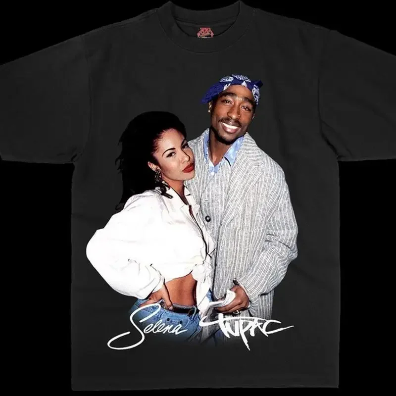2PAC X SELENA GRAPHIC TEE S-5XL