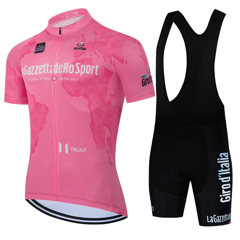 2025 NEW Team Cycling Jersey Set Summer Breathable Road Bicycle Suit Riding Uniform Bike MTB Clothing Summer Sports Cycling Suit