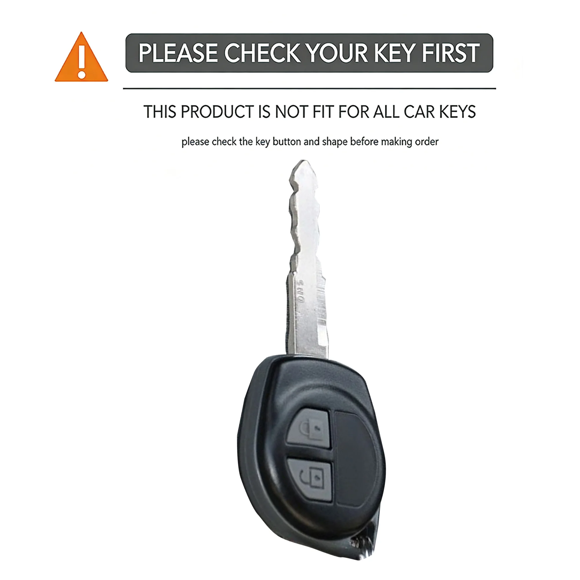 2 Button Silicone Car Remote Key Cover Case For Suzuki Swift Ignis Vitara Liana Ciaz Baleno Car Key Fob Case Cover Shell Decor