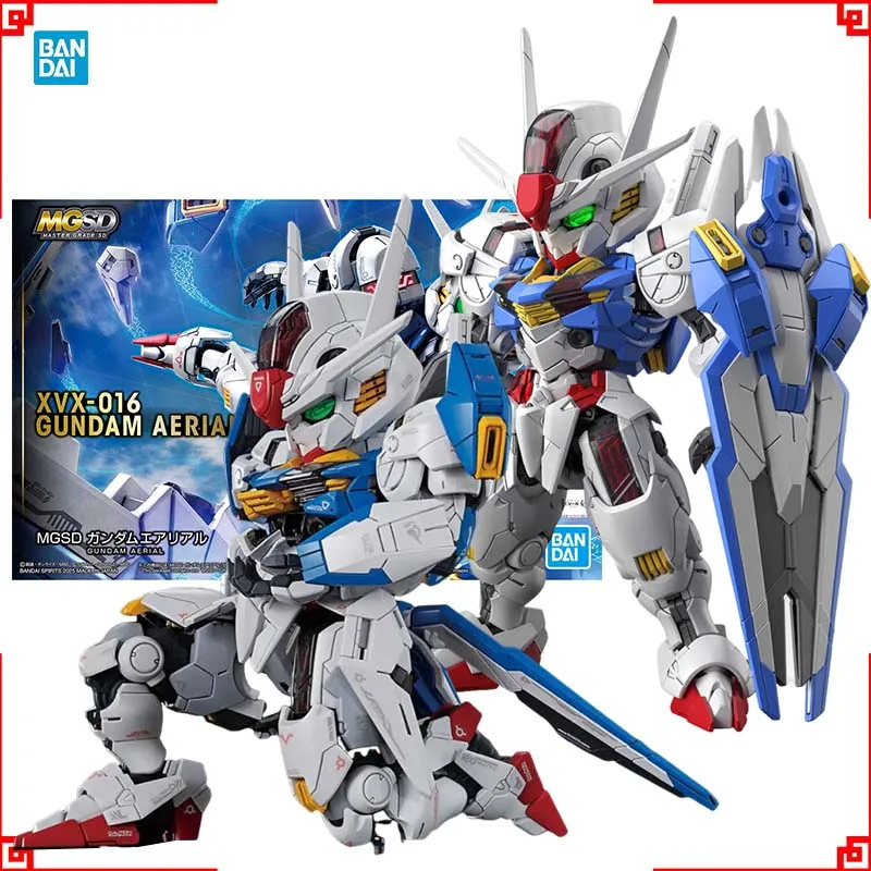 

Bandai Gundam Model Kit MGSD XVX-016 Воздушная фигурка Gunpla Строительный комплект Мобильный костюм Gundam Аниме Фигурки Игрушки Подарок для мальчиков
