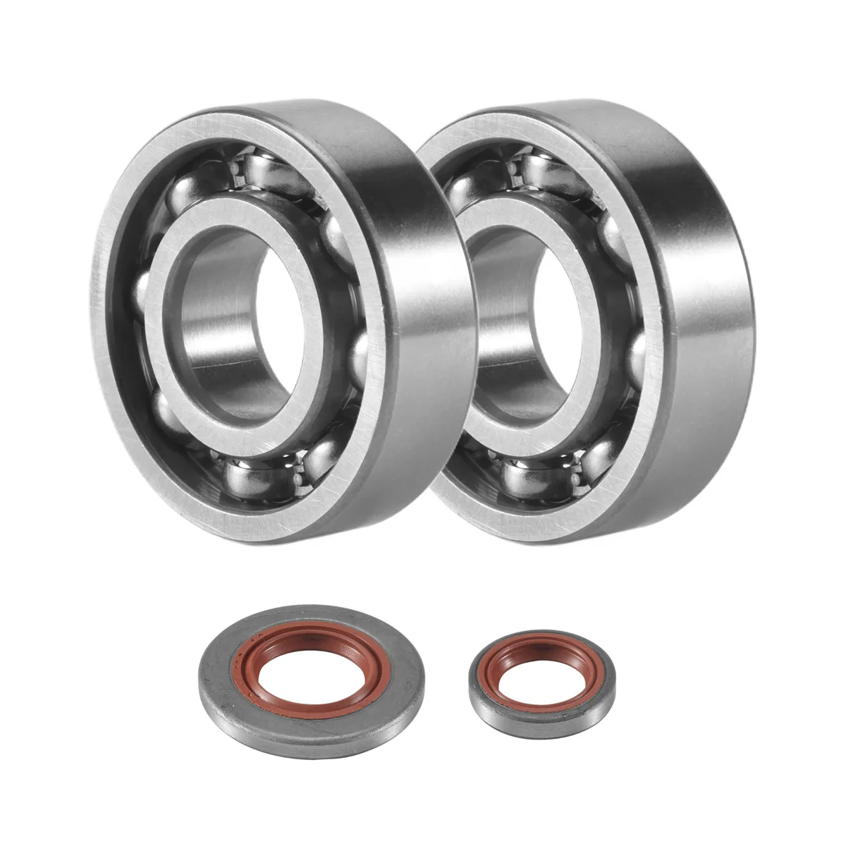 ABKL Crankshaft Crank Bearing Oil Seals Kit for STIHL Ms660 066 Chainsaws Parts Replace 9640 003 1850, 9640 003 1560