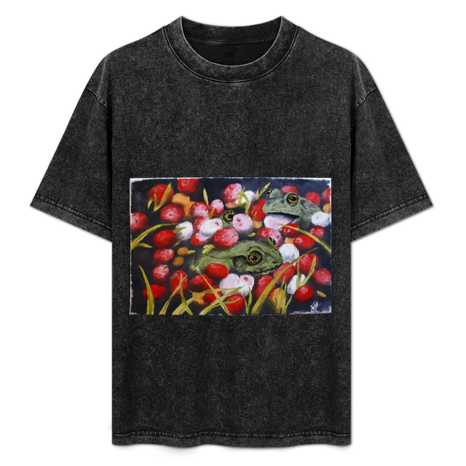 

Cranberry Bog T-Shirt Active Sports Short Sleeve Cotton Shirt