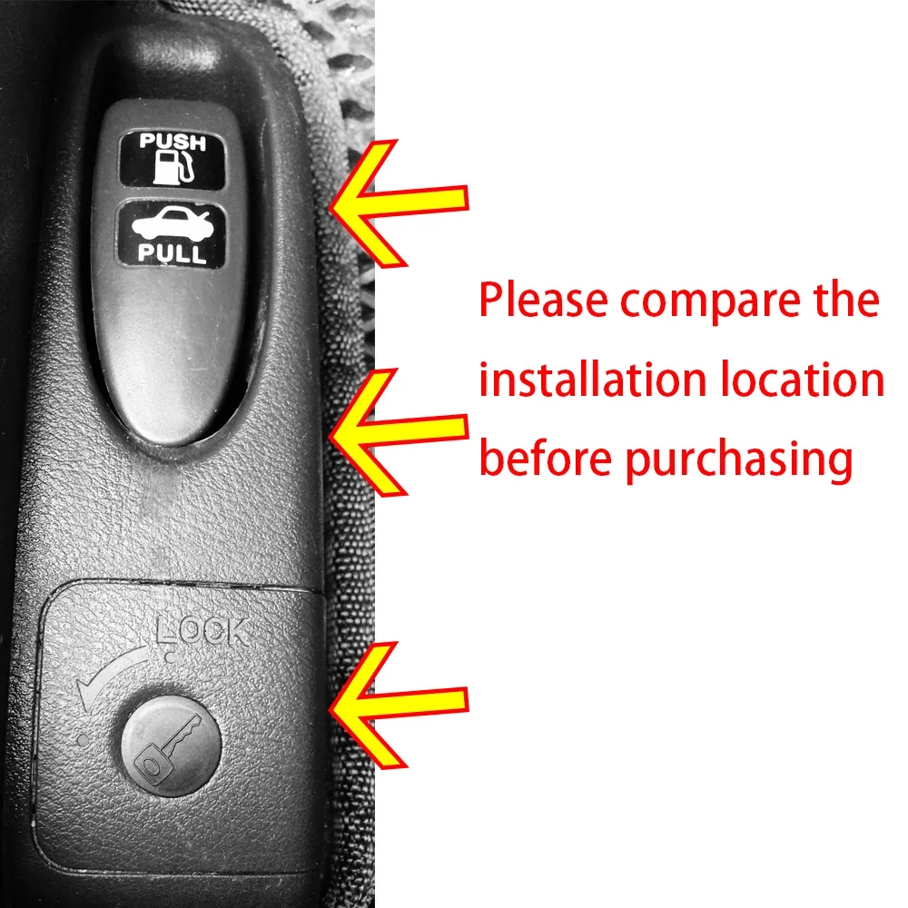 2pcs Auto Fuel Tank Switch Boot Trunk KeyHole Cap Plug Clips Dustproof New For Honda Civic 4D 8G 2006 2007 2008 2009 2010 -2012