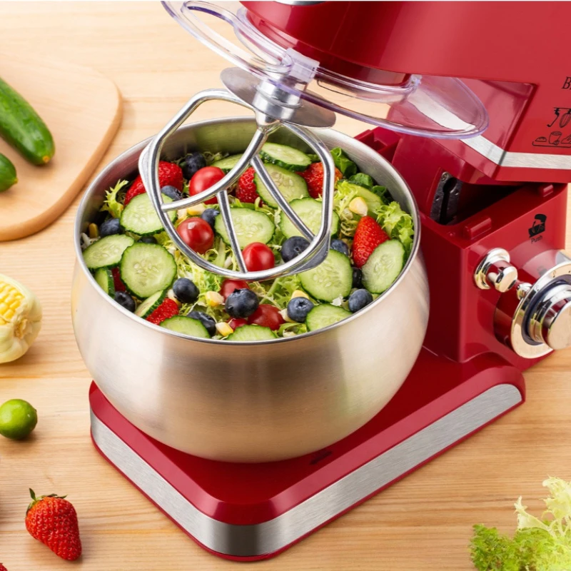 5L Stand Mixer – 3-in-1 Multifunctional Kitchen Machine with Dough Hook, Beater & Whisk,1000W Powerful Motor for Baking/Cooking view 6